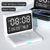 3-In-1 Wireless Charging Alarm Clock